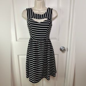 LUSH striped sleeveless dress